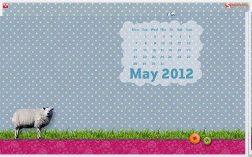 2012年05月-日历桌面壁纸精选