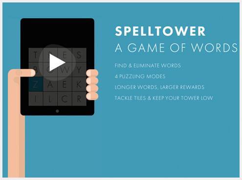 04-spelltower 美丽的平板UI设计创意