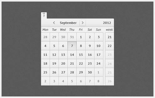 05-calendarpsddesign28 40个优秀免费的日历界面PSD下载