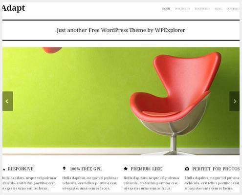 11-responsivewordpress11 15个轻量级WordPress的主题下载
