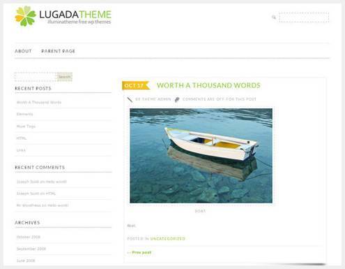 12-responsivewordpress12 15个轻量级WordPress的主题下载