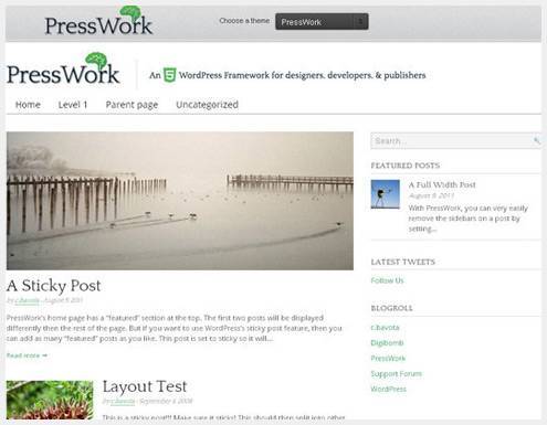 15-responsivewordpress15 15个轻量级WordPress的主题下载