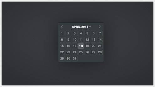 22-calendarpsddesign17 40个优秀免费的日历界面PSD下载