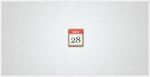 37-calendarpsddesign35 40个优秀免费的日历界面PSD下载