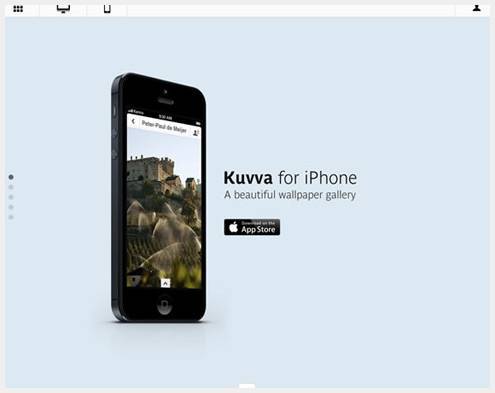 apple17 21美丽的iPhone应用程序网站