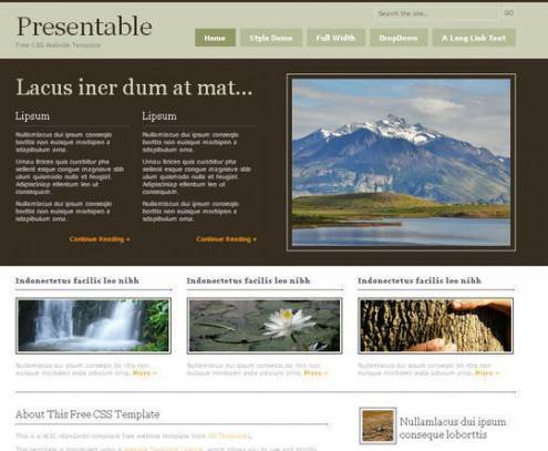 css3webtemplates25