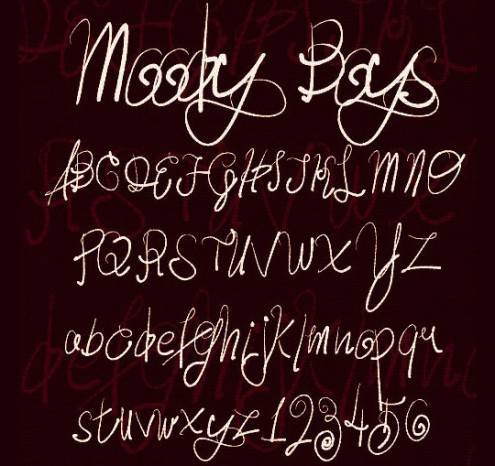 handdrawnfonts19