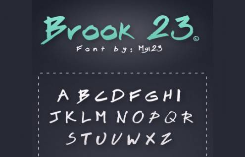 handdrawnfonts38