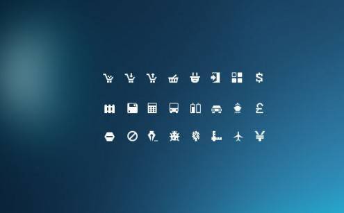40个新鲜免费的图标PSD素材下载