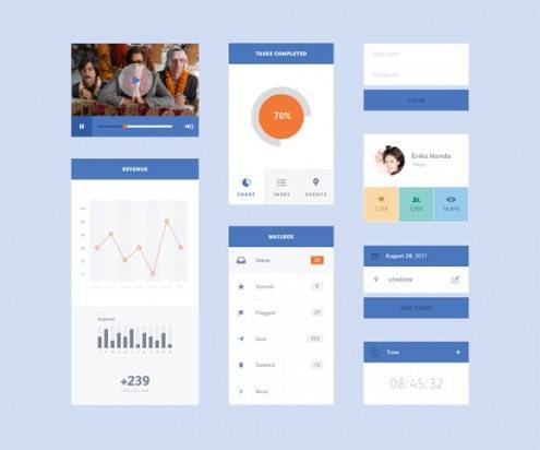 16-flat-UI-designs-download-free-PSD