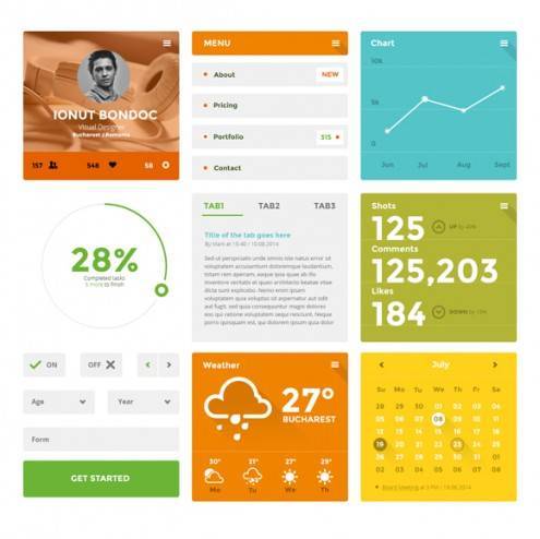 20-flat-UI-designs-download-free-PSD