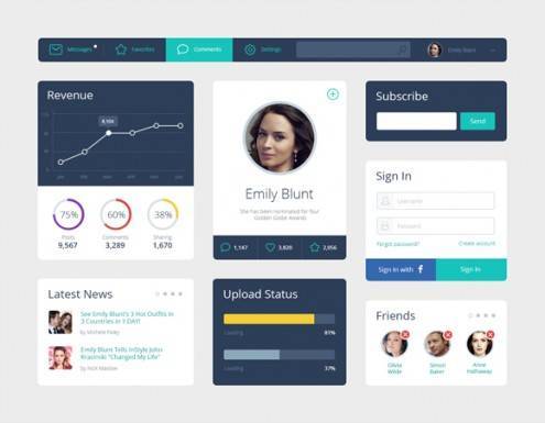 7-flat-UI-designs-download-free-PSD