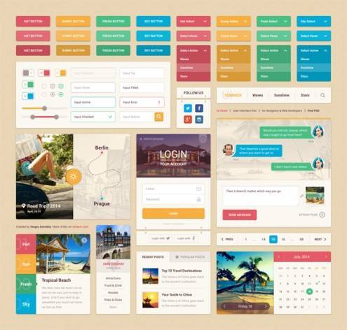 8-flat-UI-designs-download-free-PSD