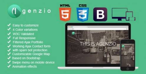 Agenzio-One-Page-Responsive-Theme