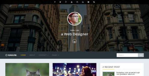 Kagum-Responsive-Blog-Template