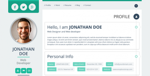 Marinka-Responsive-CV-Template