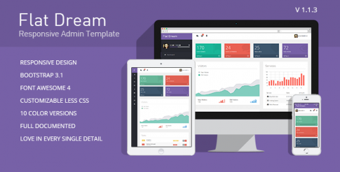 flat-dream-responsive-admin-template