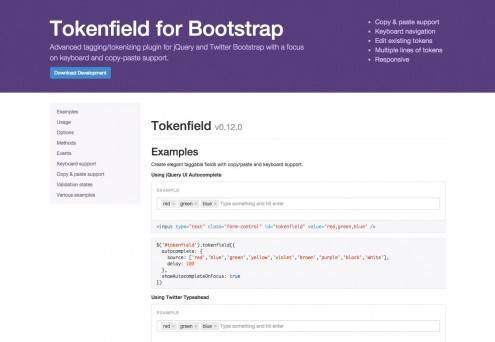 tokenfield