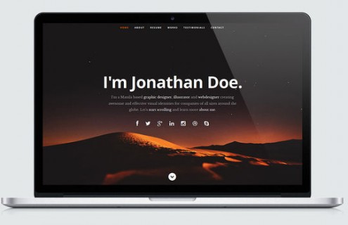 12+个新鲜免费的HTML/CSS & PSD模板