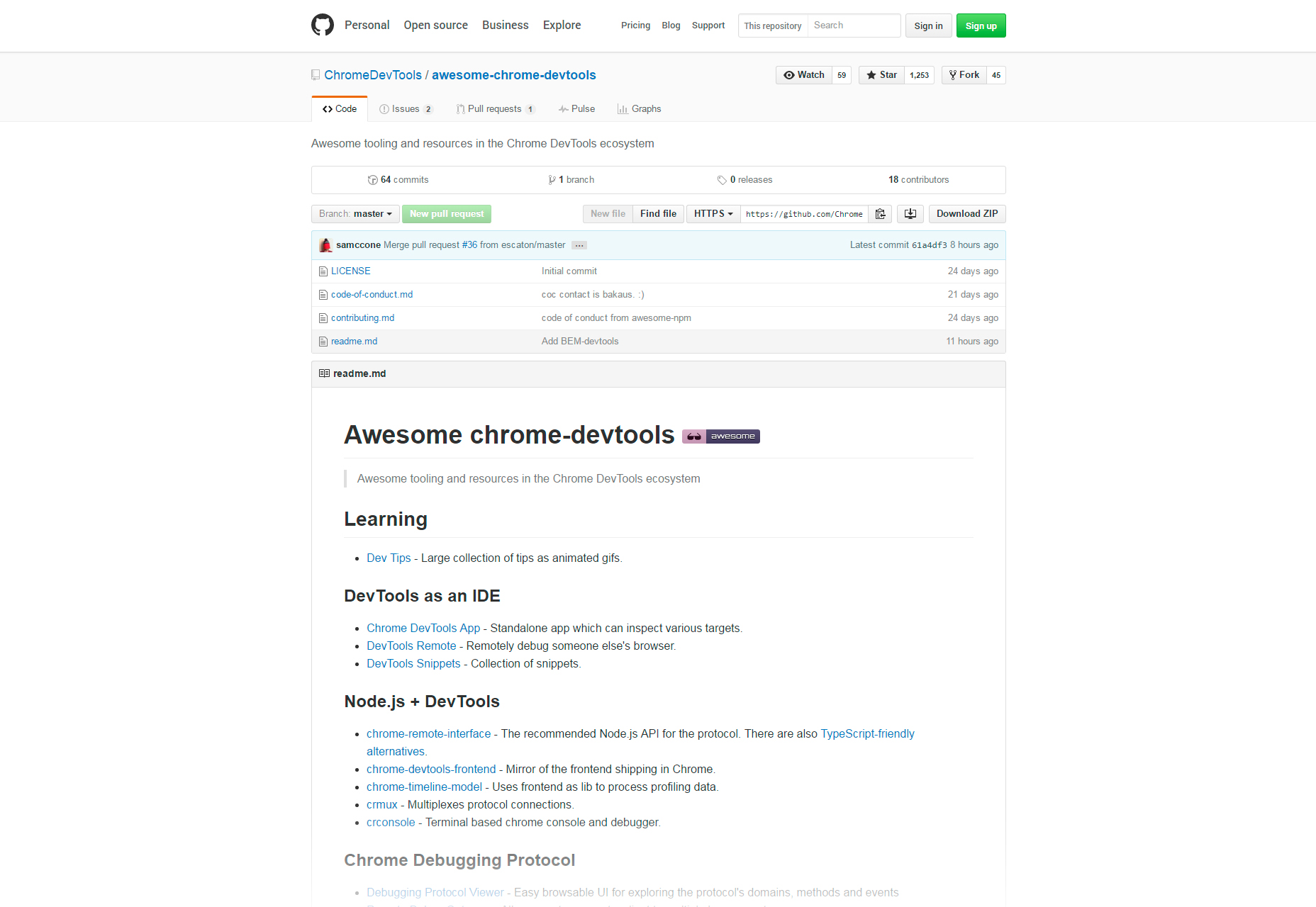 Awesome Chrome Development Tools & Resources