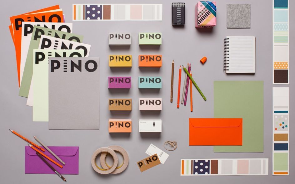 Pino 彩色名片设计