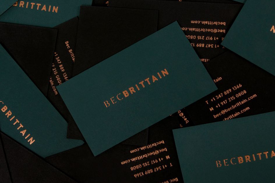 Bec Brittain 品牌纸品设计