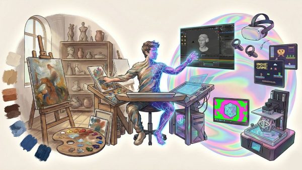 AI 压力下的数字艺术趋势：艺术家正在换赛道，而不是投降