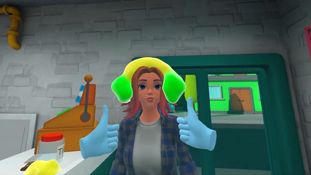 VR 黏土雕塑游戏 Slime Lab 画面