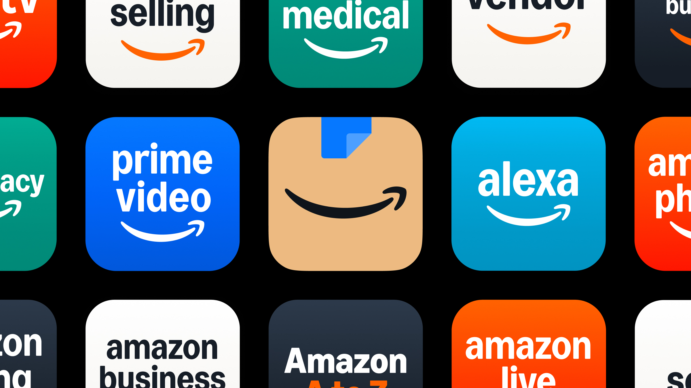 Koto 为 Amazon rebrand 设计的图标系统