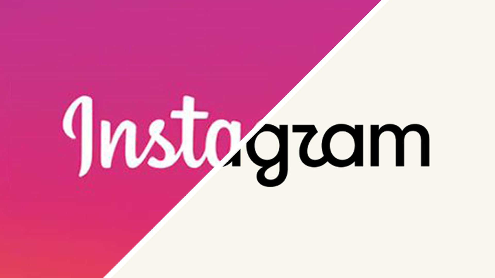 Instagram 新脚本字标及品牌更新讨论。图片来源：Instagram / Creative Bloq。