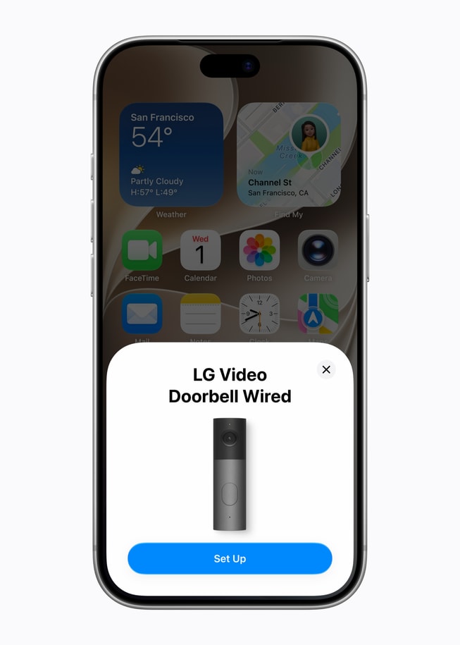 Apple Home Collection 一碰设置界面