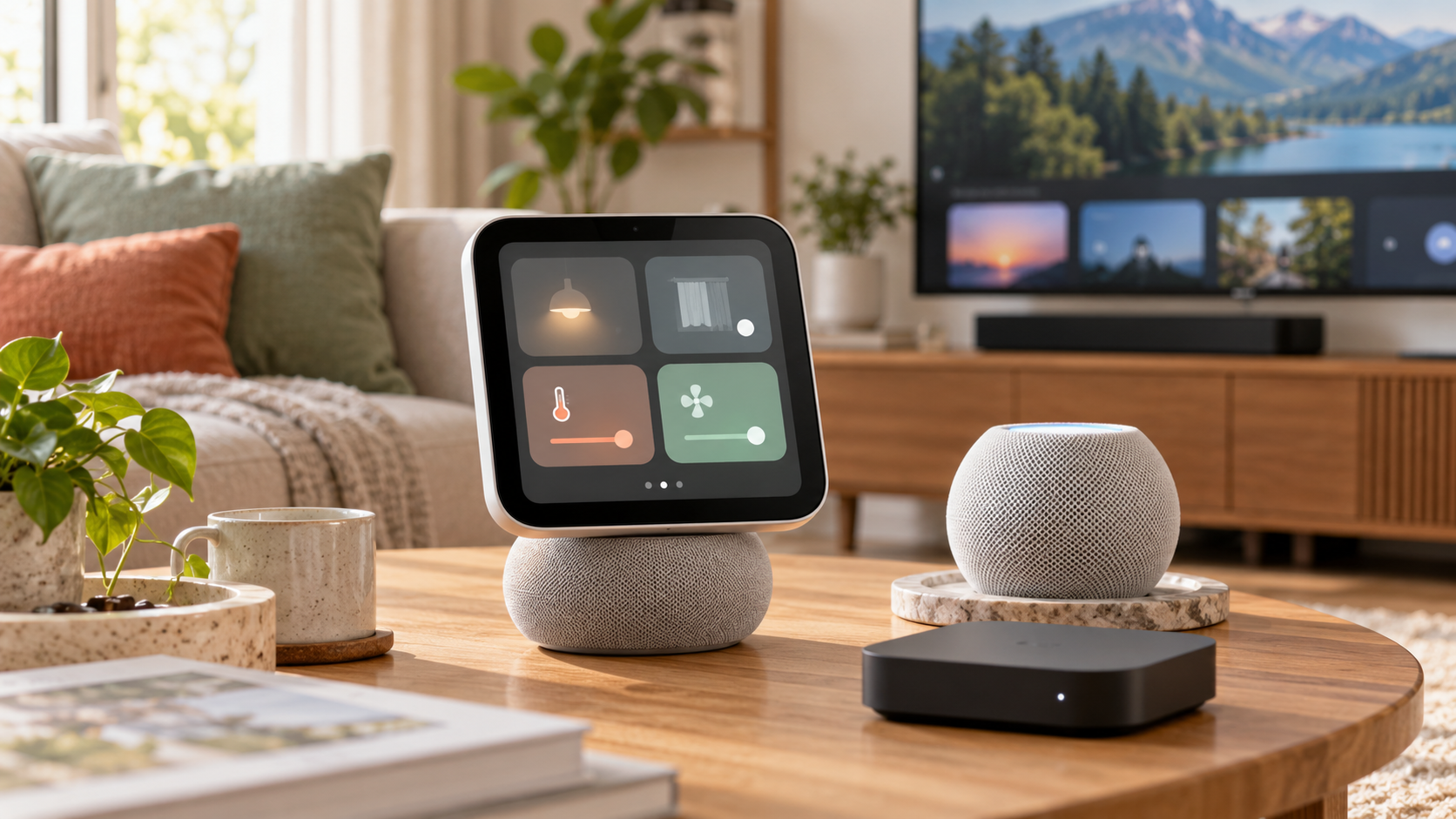 苹果智能家居中枢Home Hub概念图