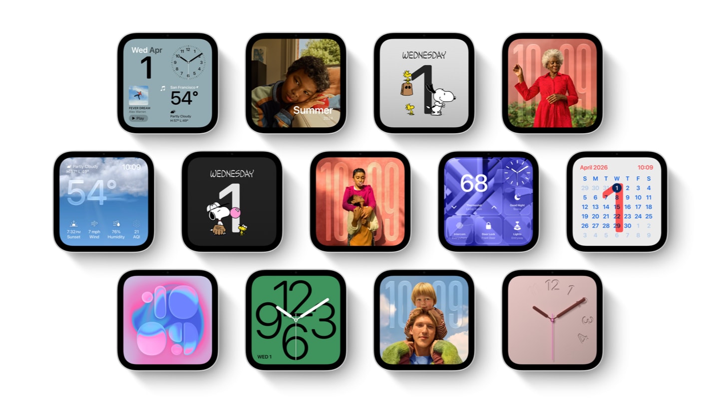 Apple HomeView 表盘与信息界面