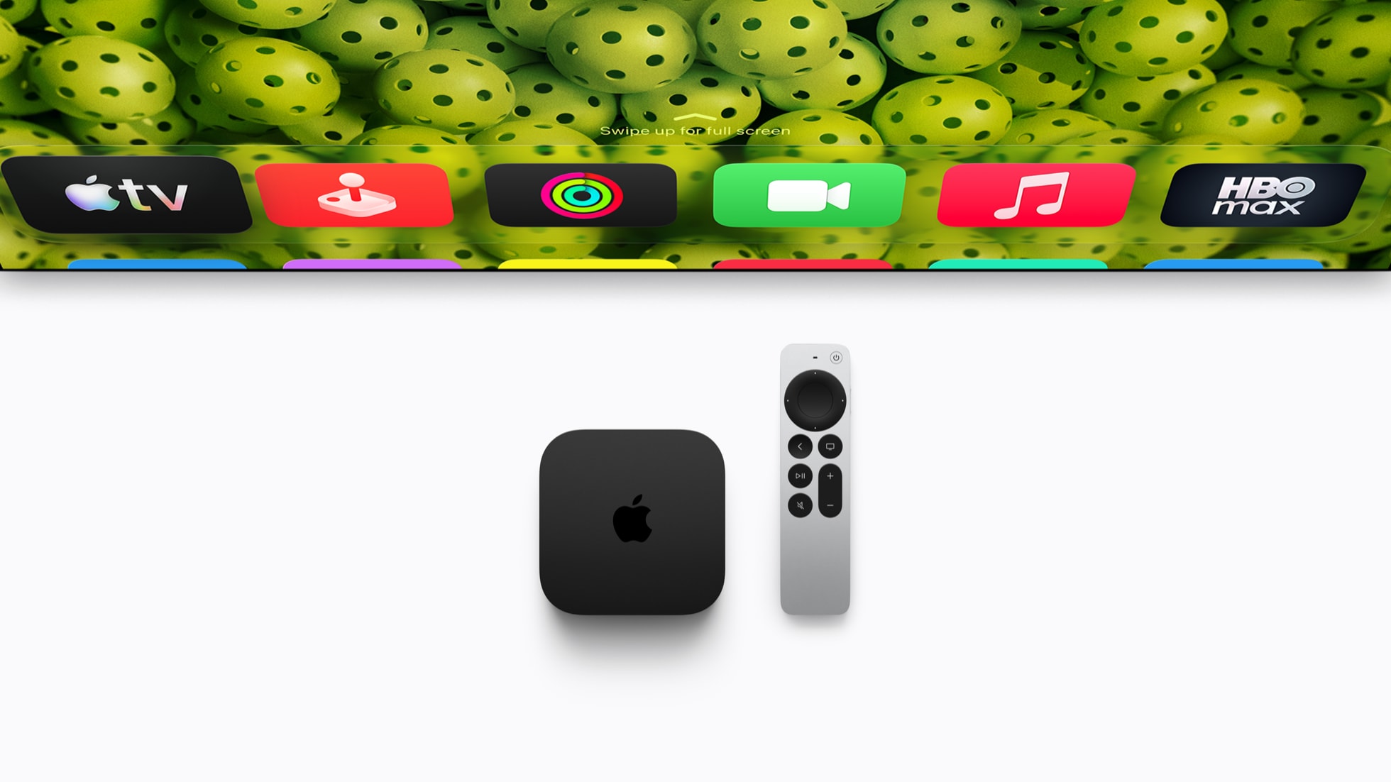 第四代 Apple TV 4K 与 Siri Remote
