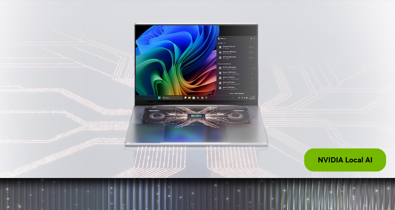 NVIDIA RTX Spark 本地 AI、创作与游戏生态发布视觉。图片：NVIDIA。