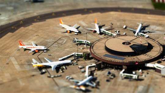 tilt shift photography