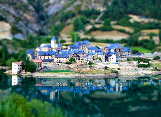 tilt shift photography