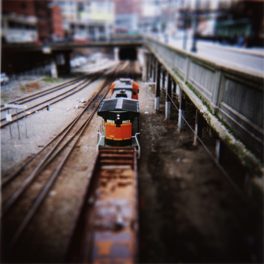 tilt shift photography
