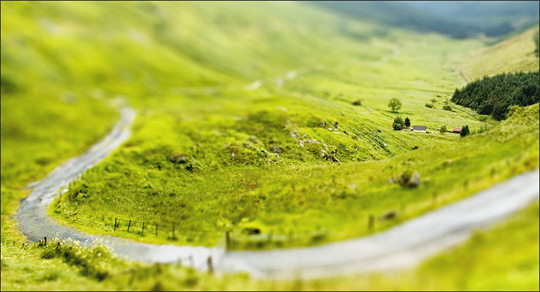 tilt shift photography