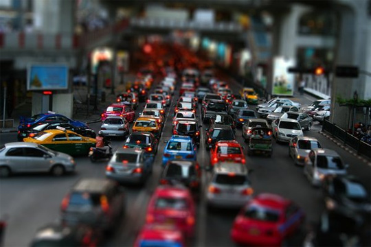 tilt shift photography