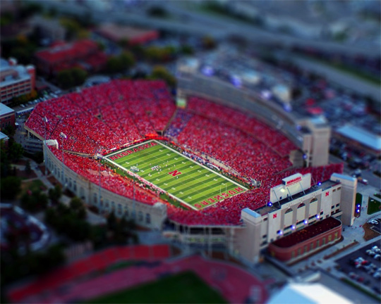 tilt shift photography