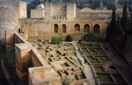 tilt shift photography