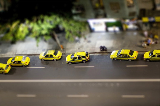 tilt shift photography