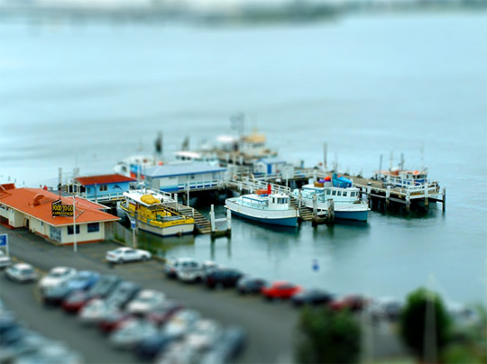tilt shift photography