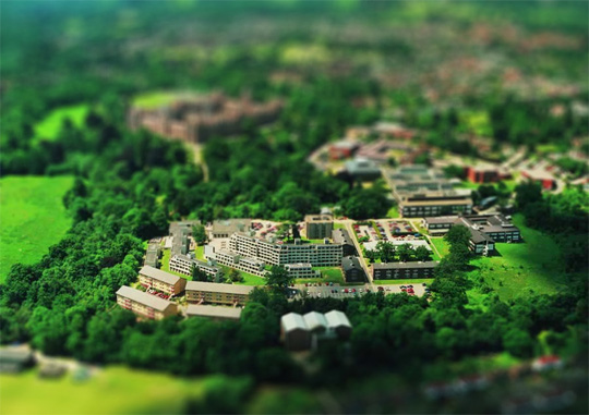 tilt shift photography