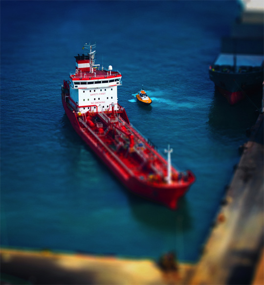 tilt shift photography