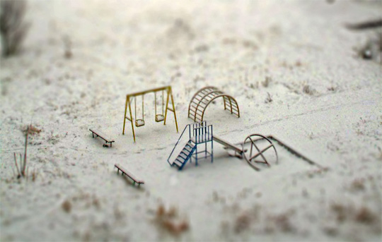 tilt shift photography