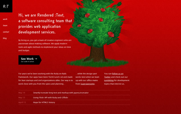 Rendered Text