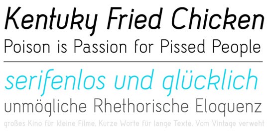 fonts