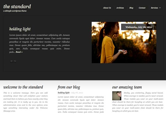 minimal themes